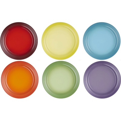 Le Creuset Rainbow 27 cm farebné 6 ks