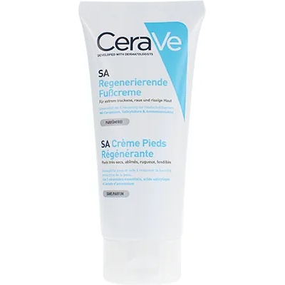 CeraVe SA Renewing Foot Cream възстановяващ крем за изключително суха и напукана кожа на краката 88 мл