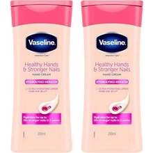 Vaseline Healthy Hands + Stronger Nails hand cream krém na ruky a nechty 200 ml