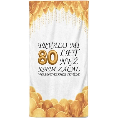 Impar Osuška 140 x 70 cm - Trvalo mi 80 let