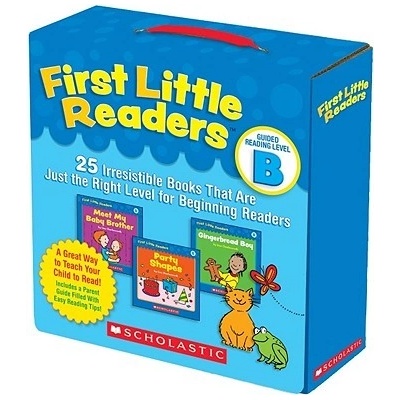 First Little Readers: Guided Reading Level B: 25 Irresistible Books That Are Just the Right Level for Beginning Readers Charlesworth LizaBoxed Set