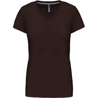 Kariban Vintage V-Neck K381 chocolate