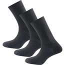 Pánske ponožky Devold ponožky Daily Light Sock 3 Pack Black