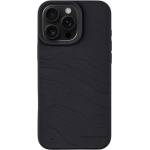 Tactical iPhone 16 Pro Max TACTICAL MAGFORCE BEAVER силиконов калъф за телефон с вътрешна част от микрофибърна плюшена материя, топографски мотив, ЧЕРЕН (57983126356)