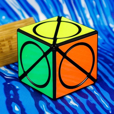 Shattered Eye Cube ZePuzzles jednoduchý netradiční hlavolam