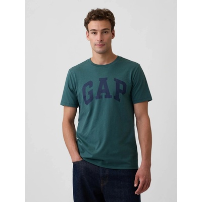 GAP Tričko Everyday Soft s logem Zelená Zelená