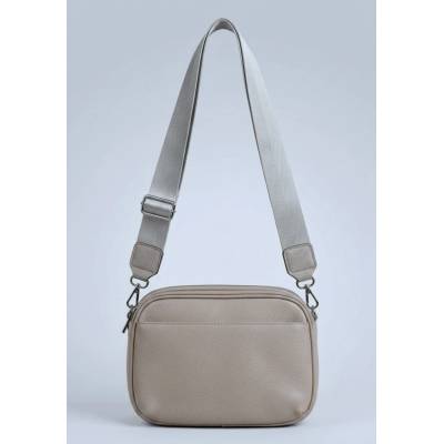 Dámská crossbody kabelka L&H 25601 béžovošedá
