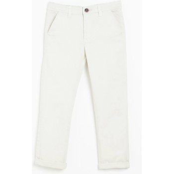 Studio Детски панталони тип чино Studio Younger Boys Chino Trouser Grey - Stone