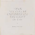 Mirel Wagner - When The Cellar Children See The Light Of Day (Limited Edition) (LP) (0098787107517)