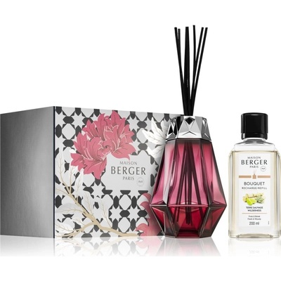 Maison Berger Paris Dárková sada Aroma difuzér Prisme černý + náplň Divočina 200 ml
