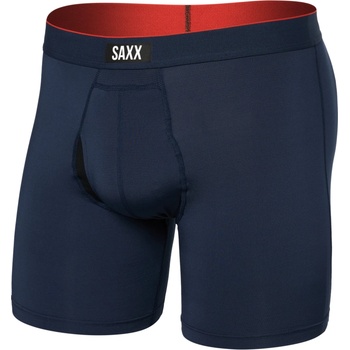 Saxx Мъжко синтетично термобельо Saxx Multi-Sport Mesh Boxer Brief Fly Synthetic base layer - Navy - размер XXL (014-2278-0216)