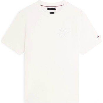 Tommy Hilfiger Tommy Scrpt Intrlk T Sn63 - Ivory Petal