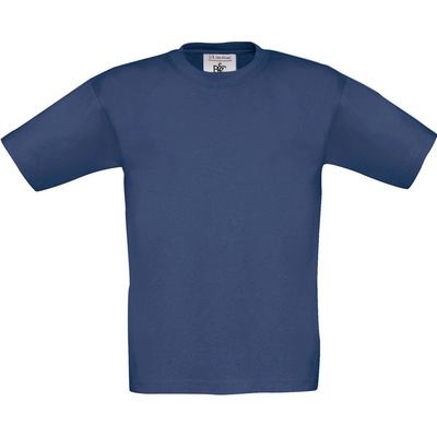 B&C dětské tričko Exact 150 kids t shirt denim