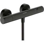 Hansgrohe Ecostat Element - Термостатична душ-батерия, матиран черен хром 13346340 (13346340)