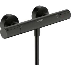 Hansgrohe Ecostat Element - Термостатична душ-батерия, матиран черен хром 13346340 (13346340)