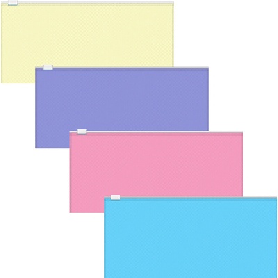 Obálka plastová ZIP Travel ErichKrause Fizzy Pastel