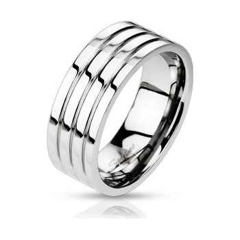 Steel Edge ocelový prsten Spikes 002-4