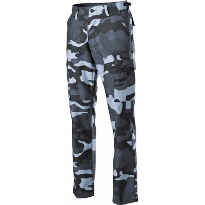Nohavice MFH US BDU sky blue urban camo