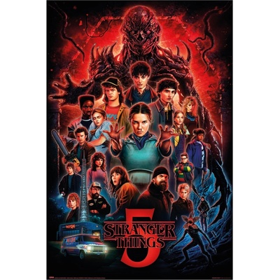 CurePink: | Plakát Netflix|Stranger Things: Season 5 (61 x 91,5 cm) [GPE6034]