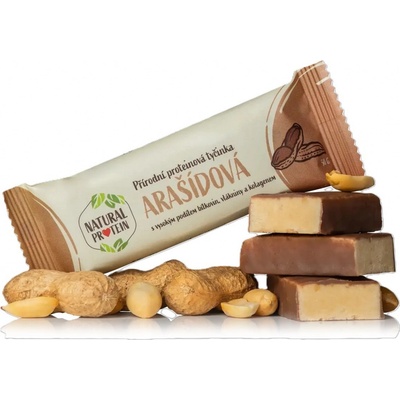 NaturalProtein Proteinová tyčinka s kolagenem 50 g – Zboží Dáma