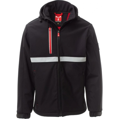 Payper WISE softshellová bunda Black Black