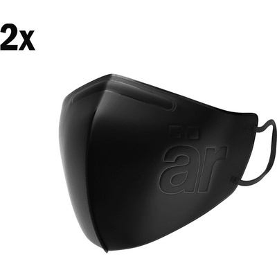 är Style respirátor FFP2 černý, L 2 ks – Hledejceny.cz