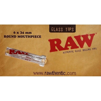 RAW sklenený cigaretový filter guľatý 1 ks