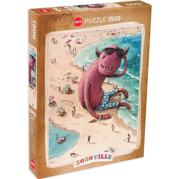 Heye Пъзел Heye от 1500 части - На плажа (30009)