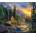 Norimpex - Puzzle Diamant painting: Cottage by the ford 30x40 cm - 1 - 39 piese