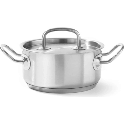 HENDI Hrnec nízký s poklicí 1,4 l Kitchen Line 836002