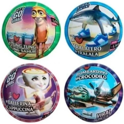 Star Гумена топка с дизайн на Brainrot - 23 см, различни видове (11/3343)