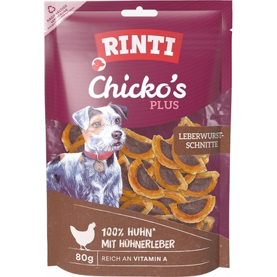 Rinti Chicko Plus pečeňové rezy 80 g