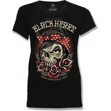 tričko hardcore black heart ALLEN Čierna