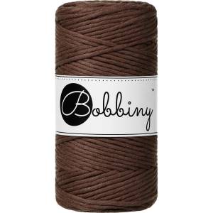Bobbiny Macrame Cord 3 mm 100 m Chocolate Brown юта (MS-E139)