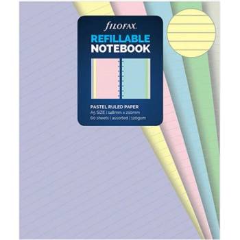 FILOFAX Пълнител за тефтер Filofax, формат A5, цветни линирани листа, 60 листа