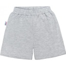 New Baby Detské letné pyžamko Hello s hrošíkom bielo-sivé