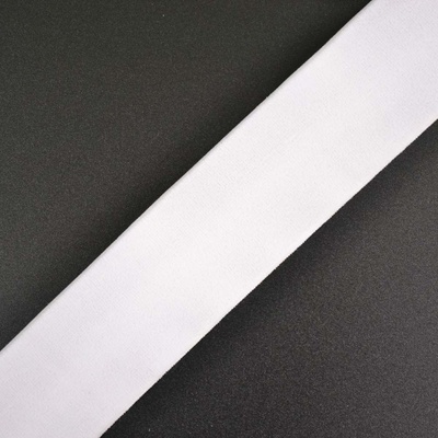 Takoy Elastická zamatová guma 4 cm biela
