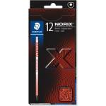 STAEDTLER Графитен молив, HB, STAEDTLER "Norix 181", червен (181 HB-24)
