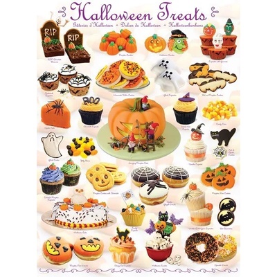 EUROGRAPHICS - Puzzle Halloween cookies - 1 000 piese