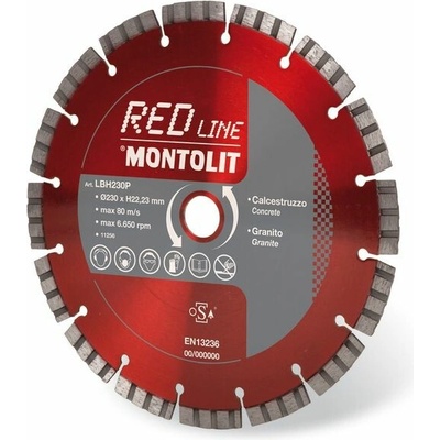 Brevetti Montolit LBH30021, segmentový diamantový kotouč na beton a žulu