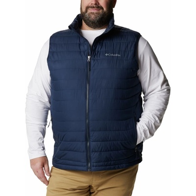 Columbia Powder Lite 2 Vest pánska Vesta tmavomodrá
