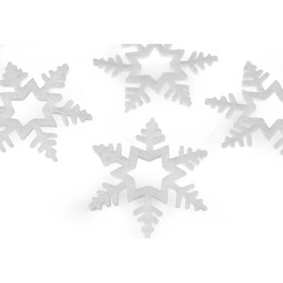 Prima-obchod Pěnová vločka Ø10 cm barva 2 bílá
