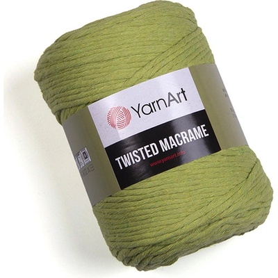 YarnArt Twisted macrame 755 - zelená