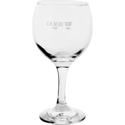 Kouros Sklenice víno 0,3 l cejch 200 ml