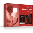 Kosmetické sady STR8 Red Code voda po holení 50 ml + deospray 150 ml + sprchový gel 250 ml dárková sada