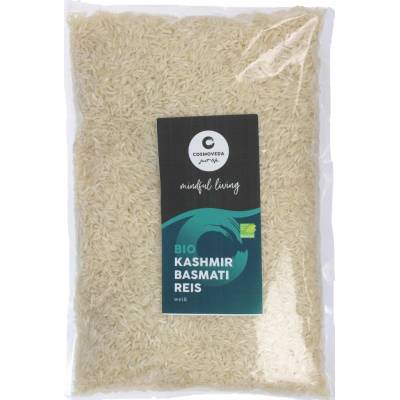 Cosmoveda Bio bílá rýže Kashmir Basmati 1 kg