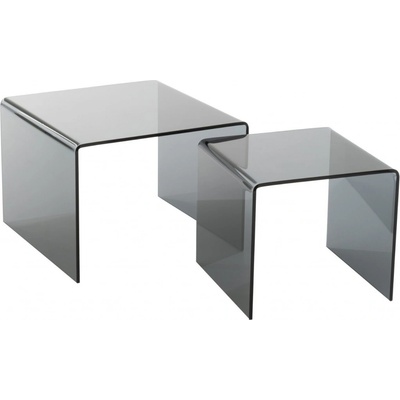 J-line Jarred 50x50 / 65x65 cm černý 2 ks