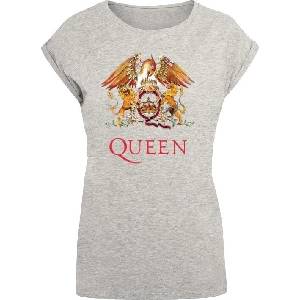 Queen Classic Crest Grey L Риза (QUTS03MG03)