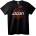 NOONEBRAND Тениска Японски слънчев лъч - 2XL, Black