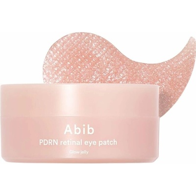 Abib PDRN Retinal Eye Patch Glow Jelly hydrogelové oční polštářky s retinalem a PDRN 60 ks 84 g – Zboží Dáma